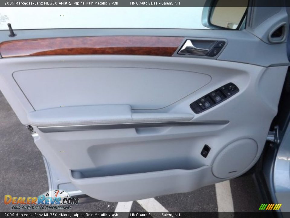 2006 Mercedes-Benz ML 350 4Matic Alpine Rain Metallic / Ash Photo #12