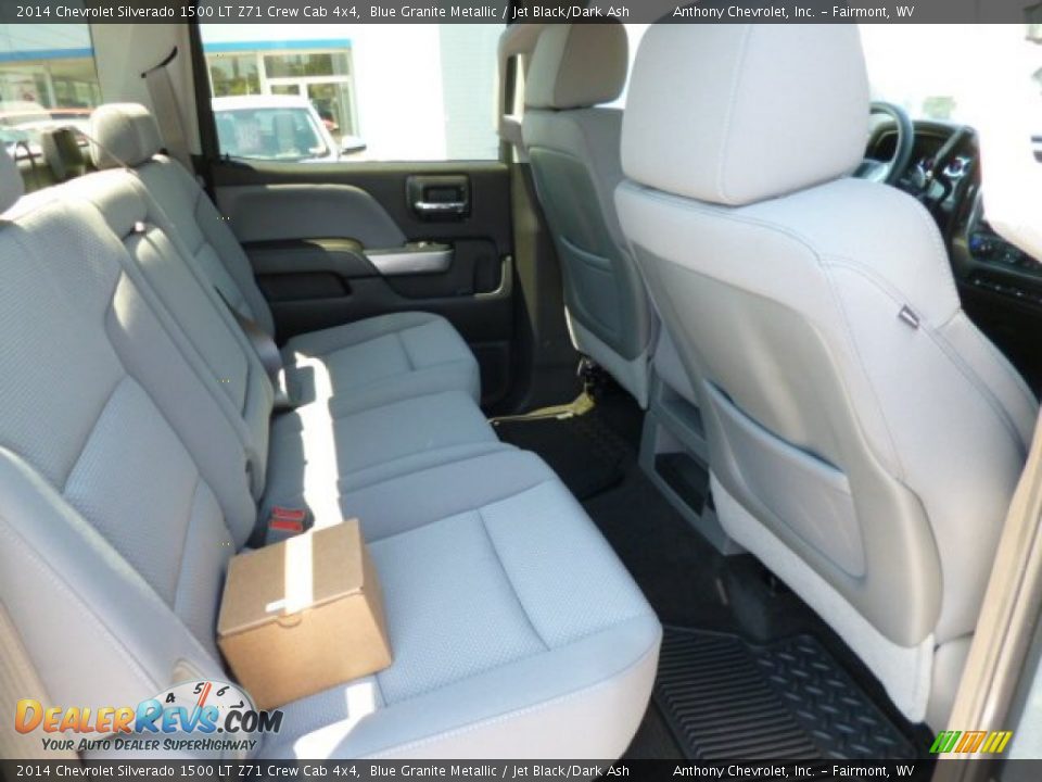 2014 Chevrolet Silverado 1500 LT Z71 Crew Cab 4x4 Blue Granite Metallic / Jet Black/Dark Ash Photo #11