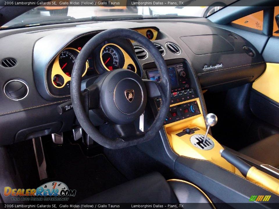 2006 Lamborghini Gallardo SE Giallo Midas (Yellow) / Giallo Taurus Photo #10