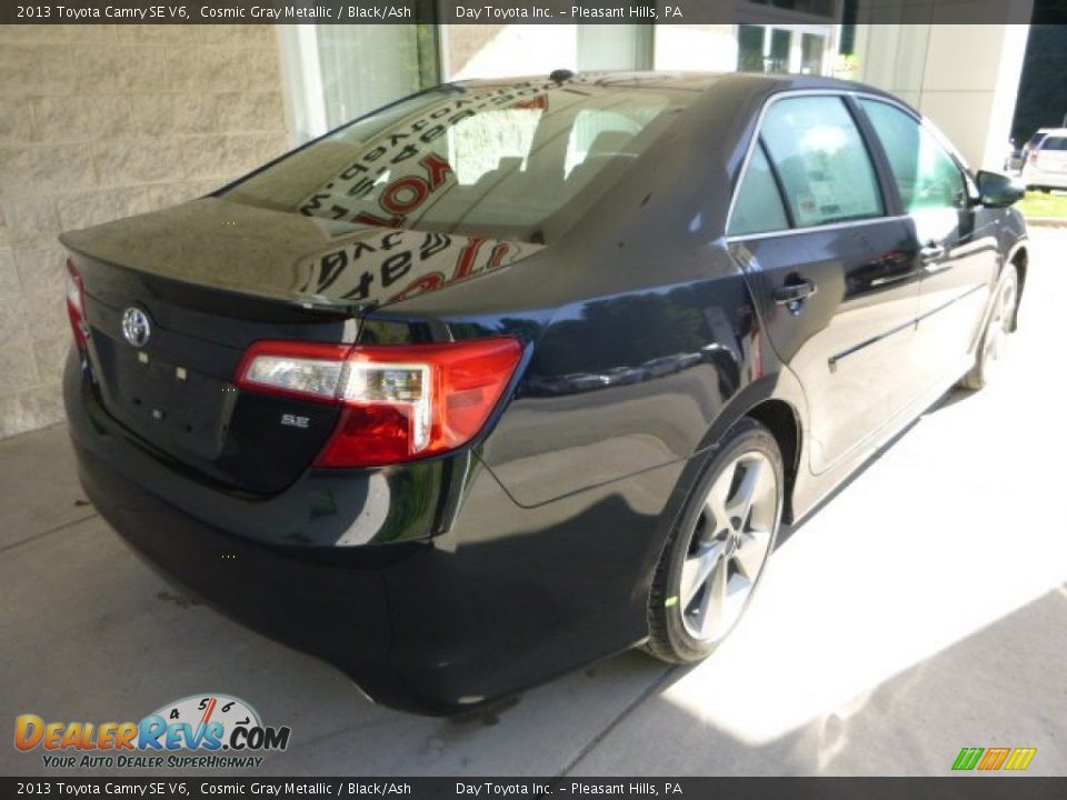2013 Toyota Camry SE V6 Cosmic Gray Metallic / Black/Ash Photo #2
