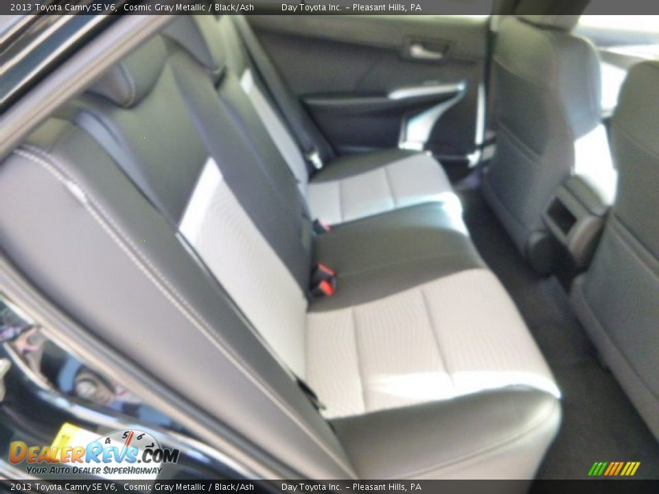 2013 Toyota Camry SE V6 Cosmic Gray Metallic / Black/Ash Photo #11