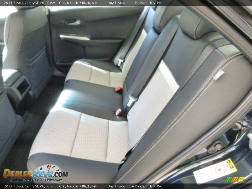 2013 Toyota Camry SE V6 Cosmic Gray Metallic / Black/Ash Photo #13