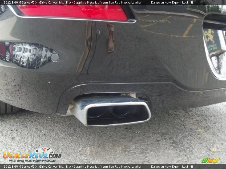 Exhaust of 2012 BMW 6 Series 650i xDrive Convertible Photo #15