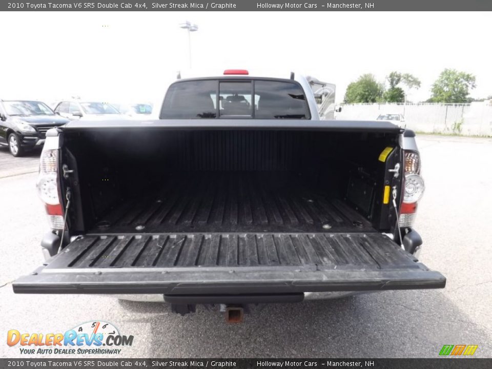 2010 Toyota Tacoma V6 SR5 Double Cab 4x4 Silver Streak Mica / Graphite Photo #5