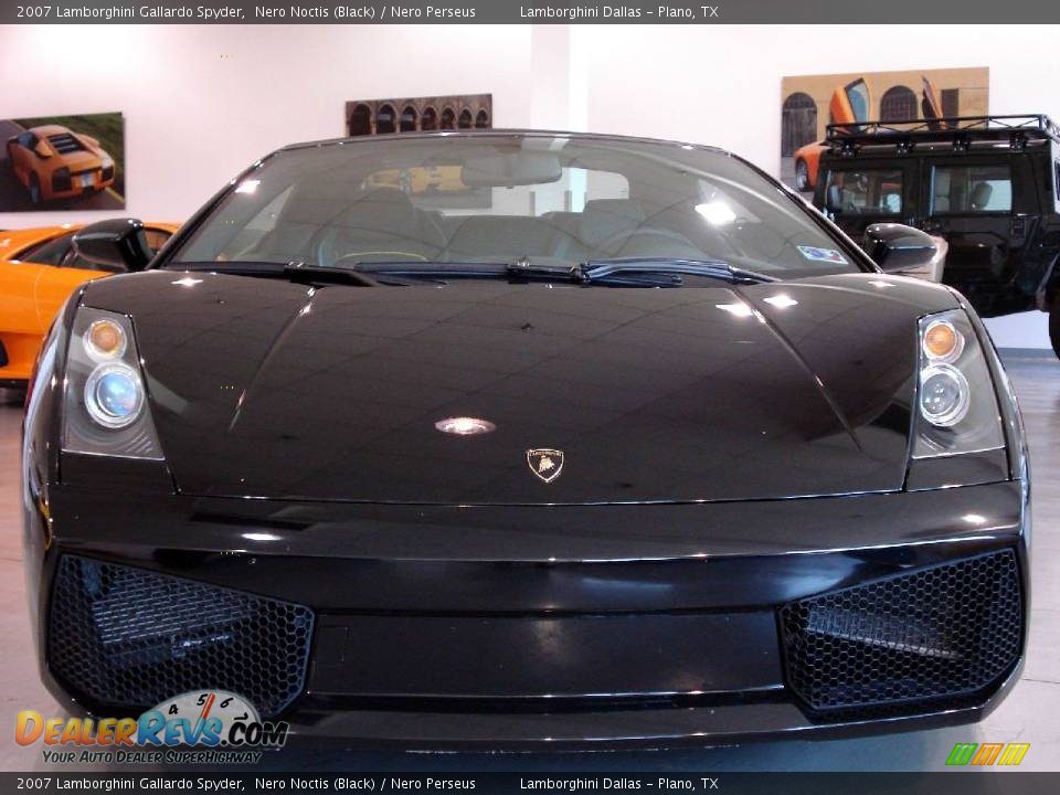 2007 Lamborghini Gallardo Spyder Nero Noctis (Black) / Nero Perseus Photo #3