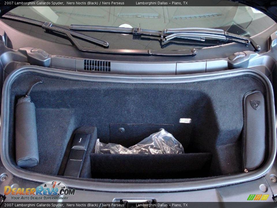 2007 Lamborghini Gallardo Spyder Nero Noctis (Black) / Nero Perseus Photo #5