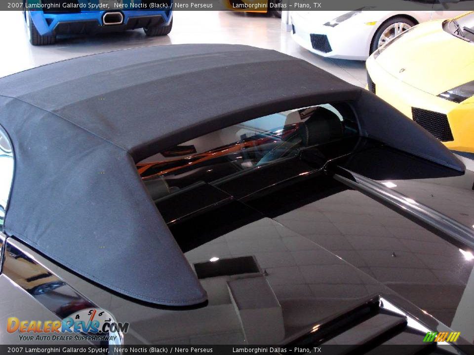 2007 Lamborghini Gallardo Spyder Nero Noctis (Black) / Nero Perseus Photo #18