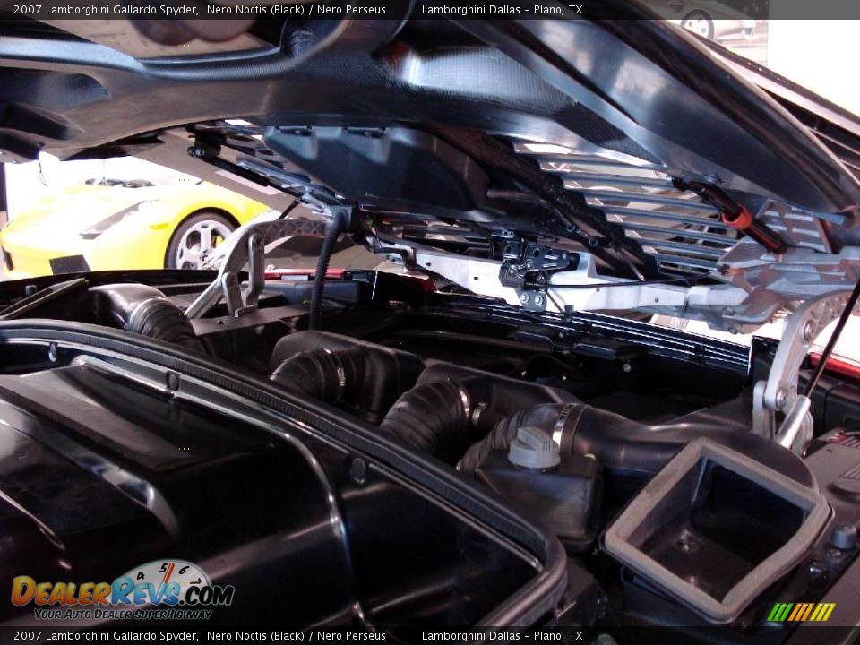 2007 Lamborghini Gallardo Spyder Nero Noctis (Black) / Nero Perseus Photo #19