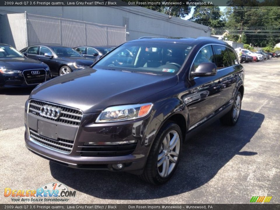 2009 Audi Q7 3.6 Prestige quattro Lava Grey Pearl Effect / Black Photo #1