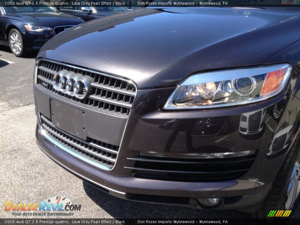 2009 Audi Q7 3.6 Prestige quattro Lava Grey Pearl Effect / Black Photo #3
