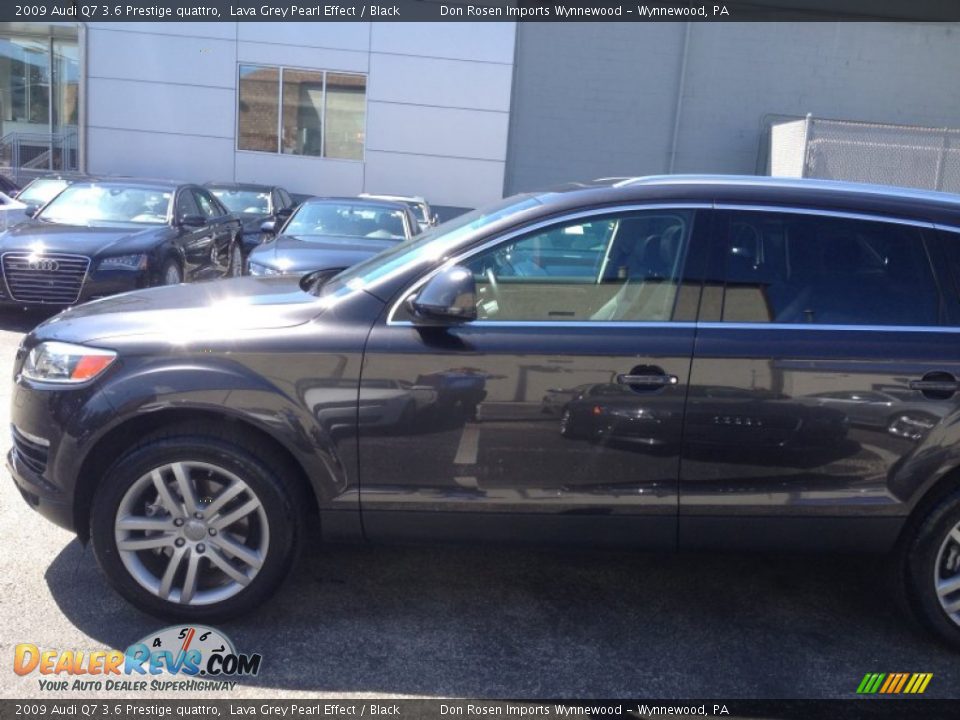 2009 Audi Q7 3.6 Prestige quattro Lava Grey Pearl Effect / Black Photo #4
