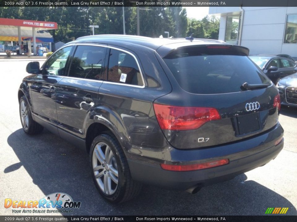 2009 Audi Q7 3.6 Prestige quattro Lava Grey Pearl Effect / Black Photo #5