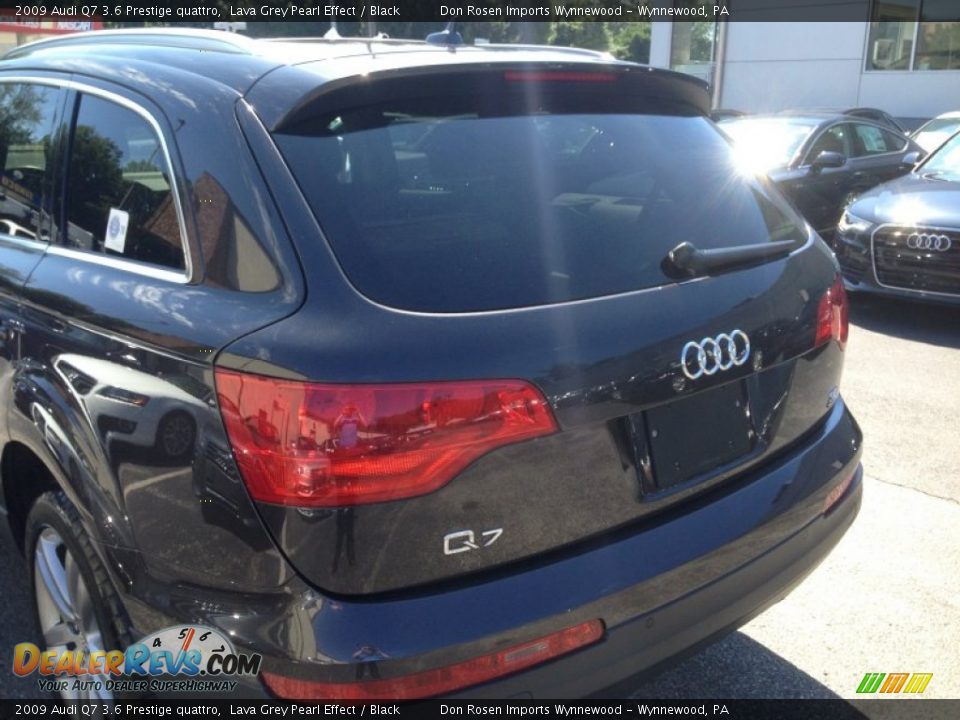 2009 Audi Q7 3.6 Prestige quattro Lava Grey Pearl Effect / Black Photo #7