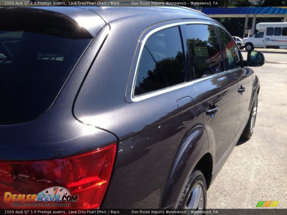 2009 Audi Q7 3.6 Prestige quattro Lava Grey Pearl Effect / Black Photo #11