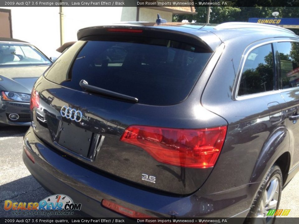2009 Audi Q7 3.6 Prestige quattro Lava Grey Pearl Effect / Black Photo #12