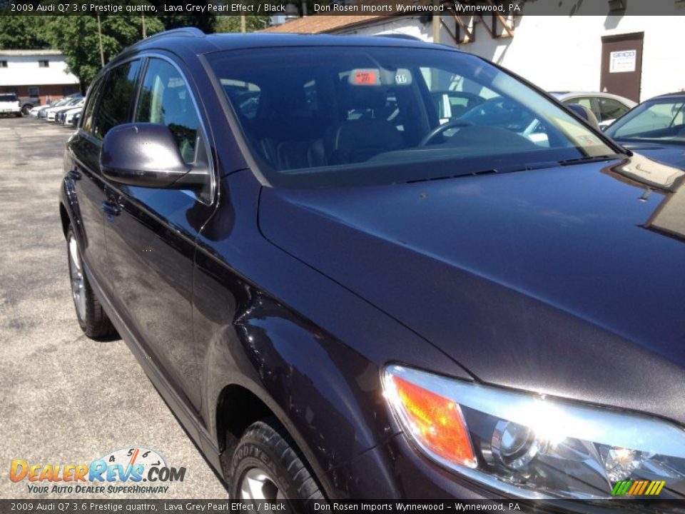 2009 Audi Q7 3.6 Prestige quattro Lava Grey Pearl Effect / Black Photo #15