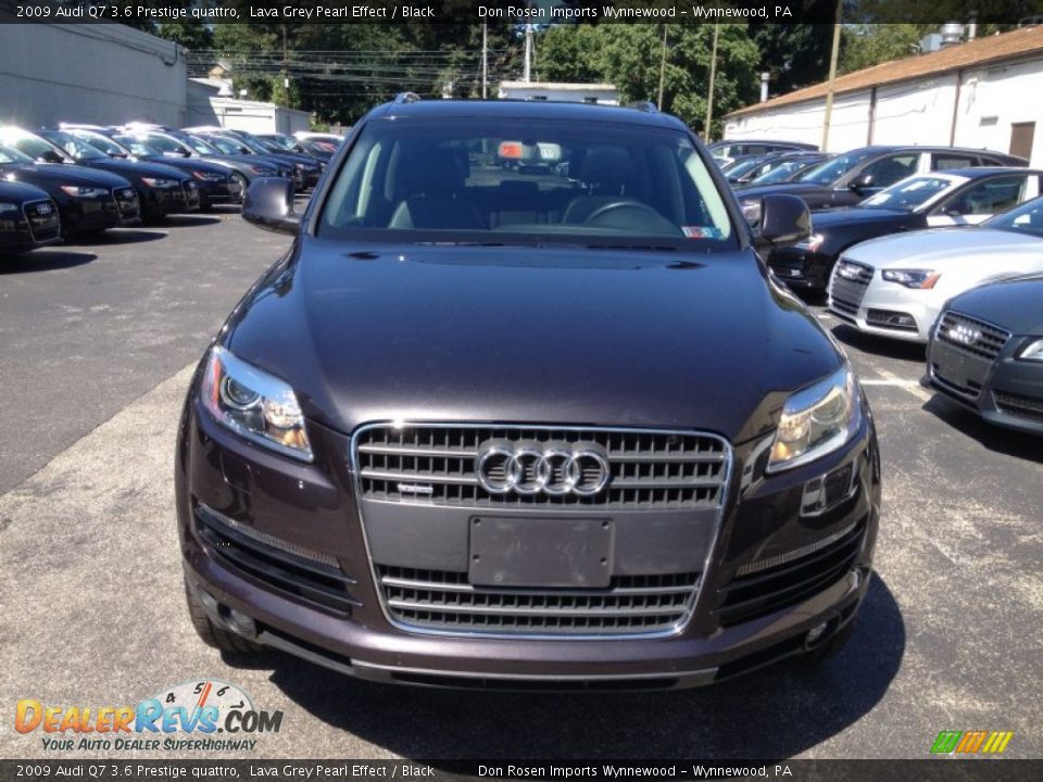 2009 Audi Q7 3.6 Prestige quattro Lava Grey Pearl Effect / Black Photo #17