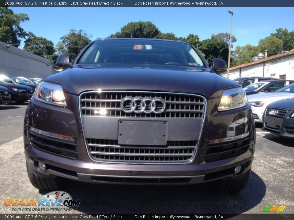 2009 Audi Q7 3.6 Prestige quattro Lava Grey Pearl Effect / Black Photo #18