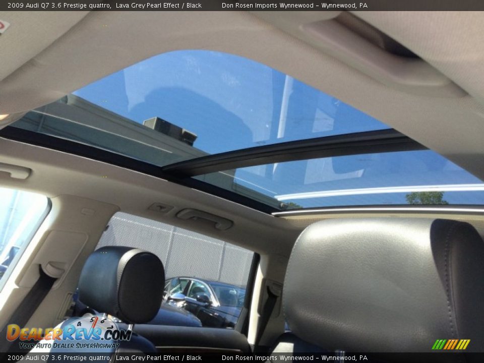 2009 Audi Q7 3.6 Prestige quattro Lava Grey Pearl Effect / Black Photo #19