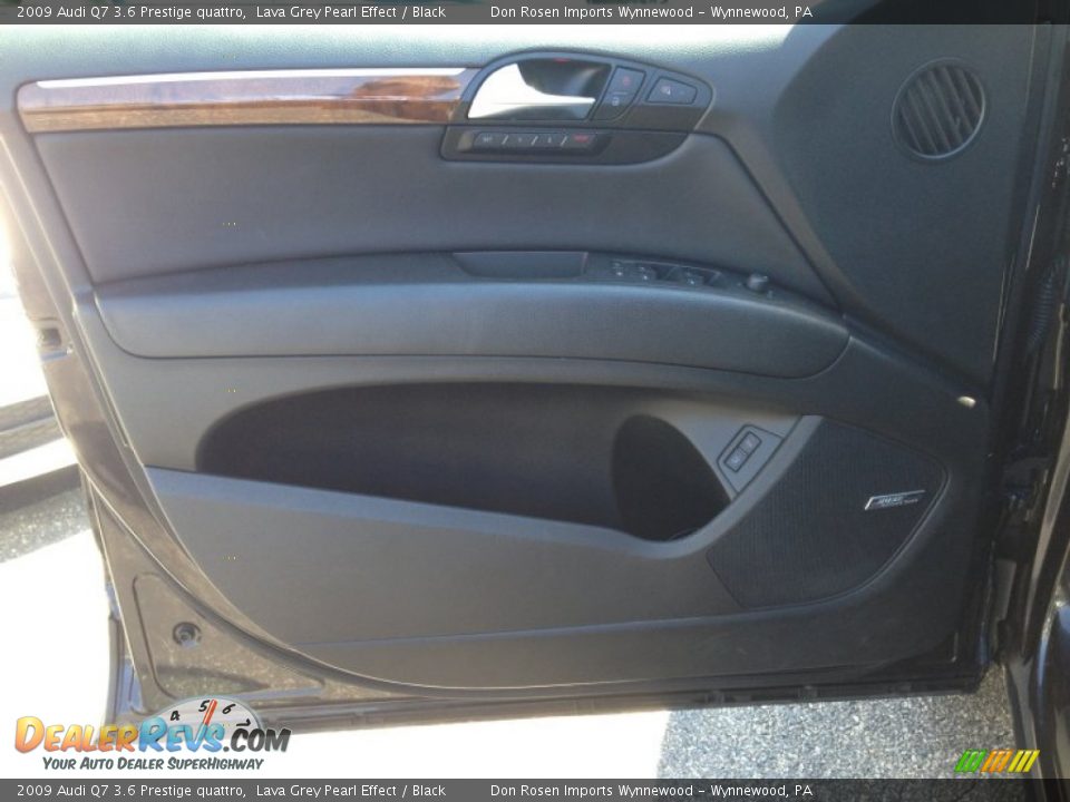 2009 Audi Q7 3.6 Prestige quattro Lava Grey Pearl Effect / Black Photo #21