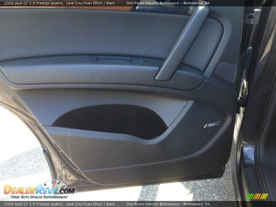 2009 Audi Q7 3.6 Prestige quattro Lava Grey Pearl Effect / Black Photo #23
