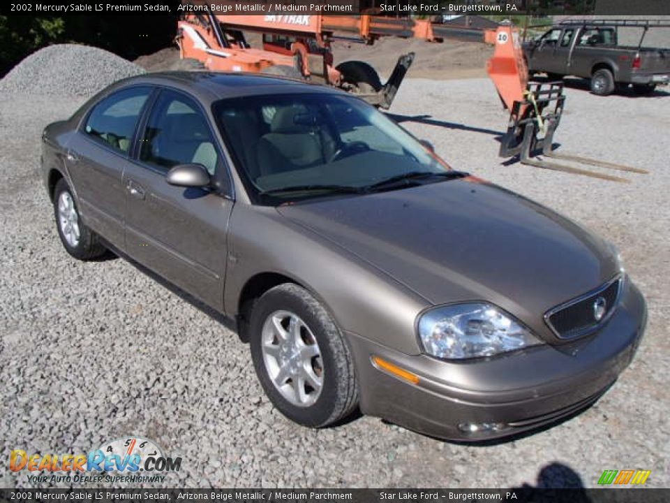 Front 3/4 View of 2002 Mercury Sable LS Premium Sedan Photo #3