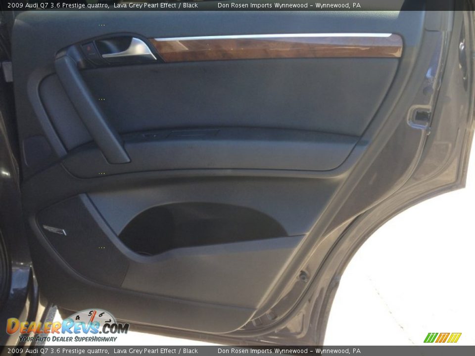 2009 Audi Q7 3.6 Prestige quattro Lava Grey Pearl Effect / Black Photo #25