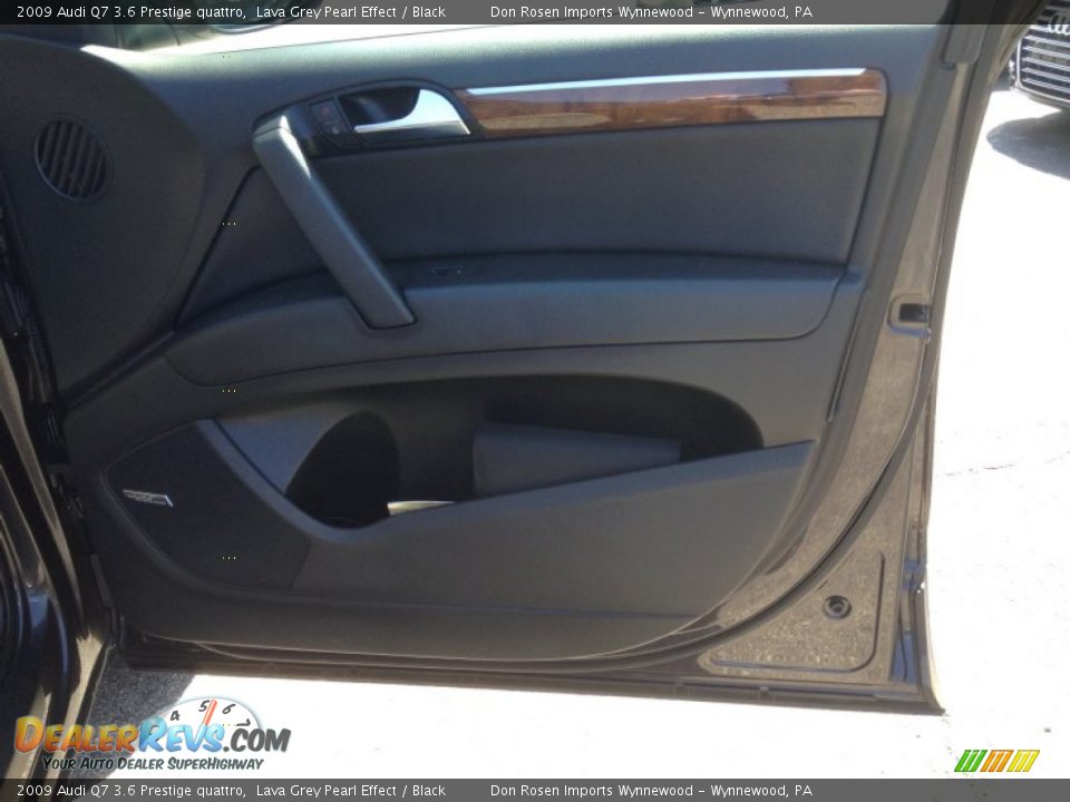 2009 Audi Q7 3.6 Prestige quattro Lava Grey Pearl Effect / Black Photo #27