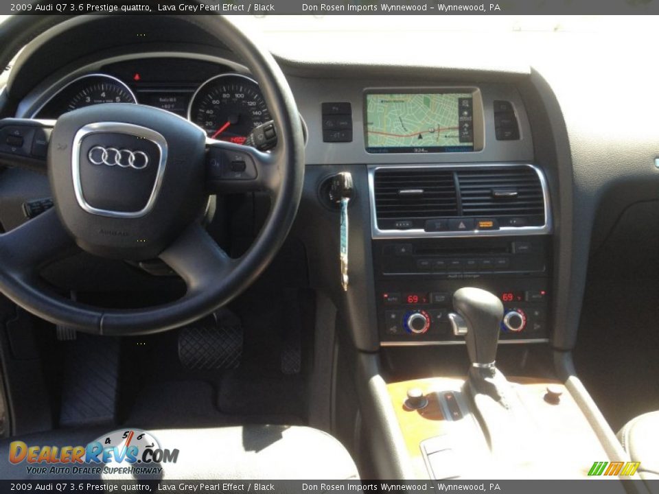 2009 Audi Q7 3.6 Prestige quattro Lava Grey Pearl Effect / Black Photo #28