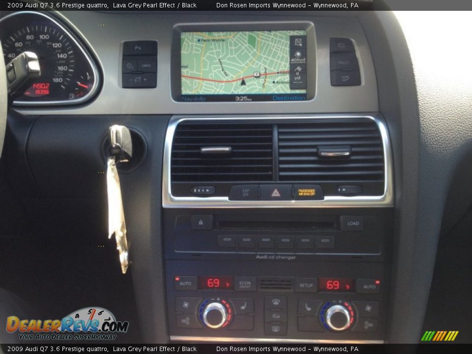 2009 Audi Q7 3.6 Prestige quattro Lava Grey Pearl Effect / Black Photo #32