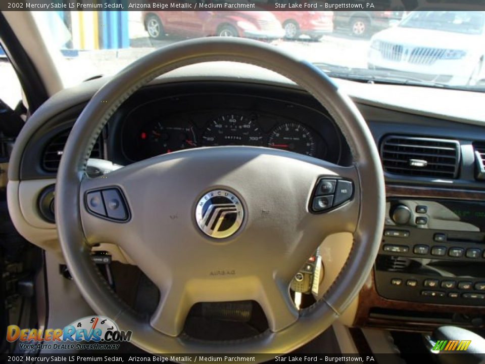2002 Mercury Sable LS Premium Sedan Steering Wheel Photo #13
