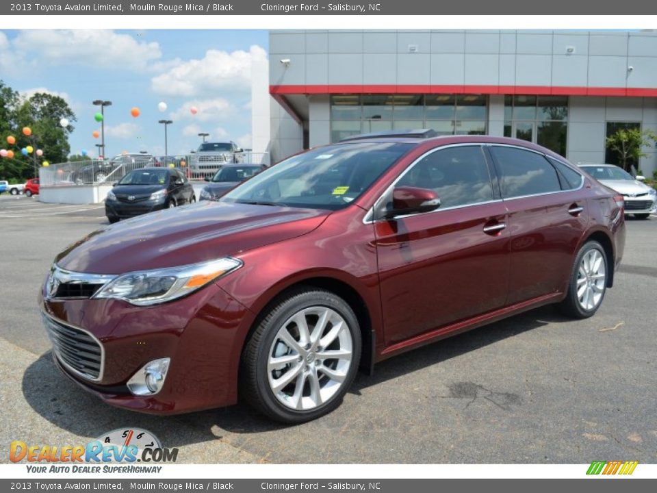 2013 Toyota Avalon Limited Moulin Rouge Mica / Black Photo #1