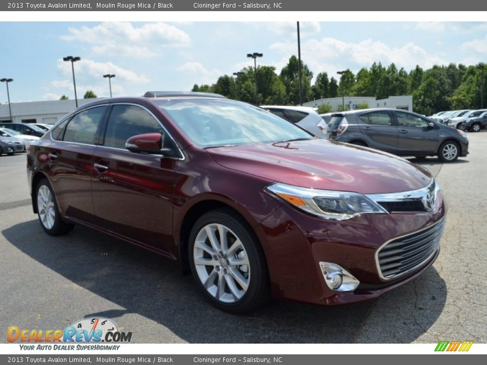 2013 Toyota Avalon Limited Moulin Rouge Mica / Black Photo #3