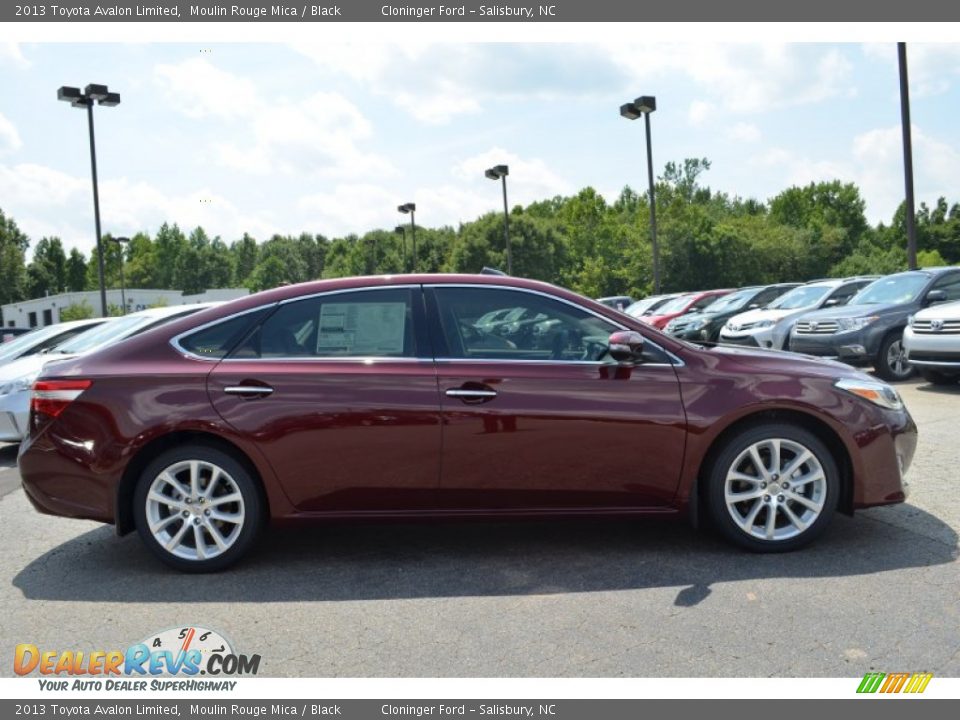 2013 Toyota Avalon Limited Moulin Rouge Mica / Black Photo #4