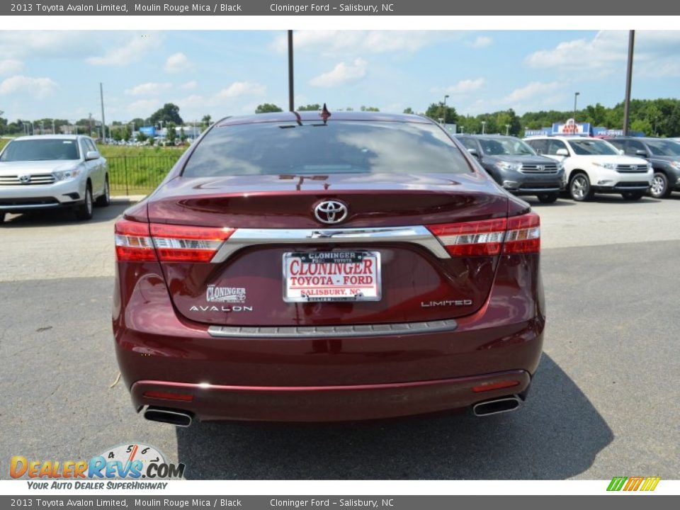 2013 Toyota Avalon Limited Moulin Rouge Mica / Black Photo #6