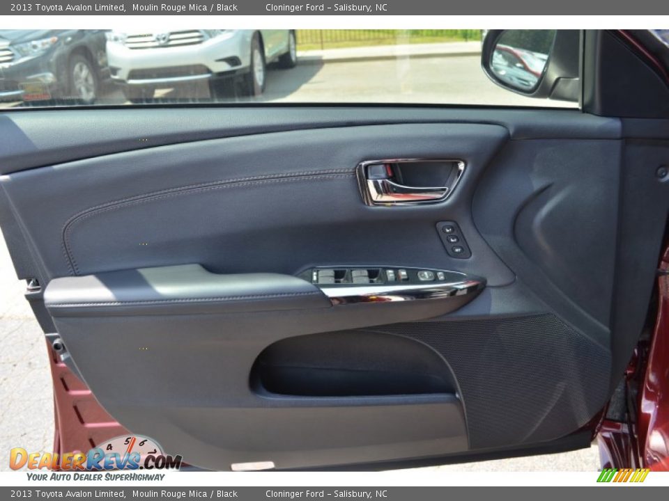 2013 Toyota Avalon Limited Moulin Rouge Mica / Black Photo #7
