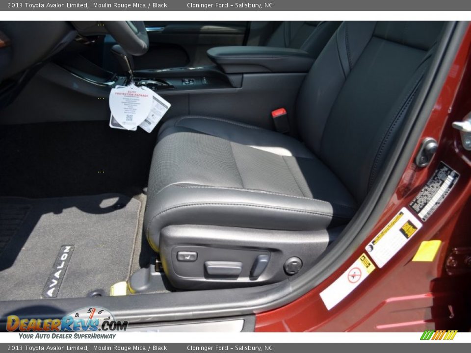 2013 Toyota Avalon Limited Moulin Rouge Mica / Black Photo #8