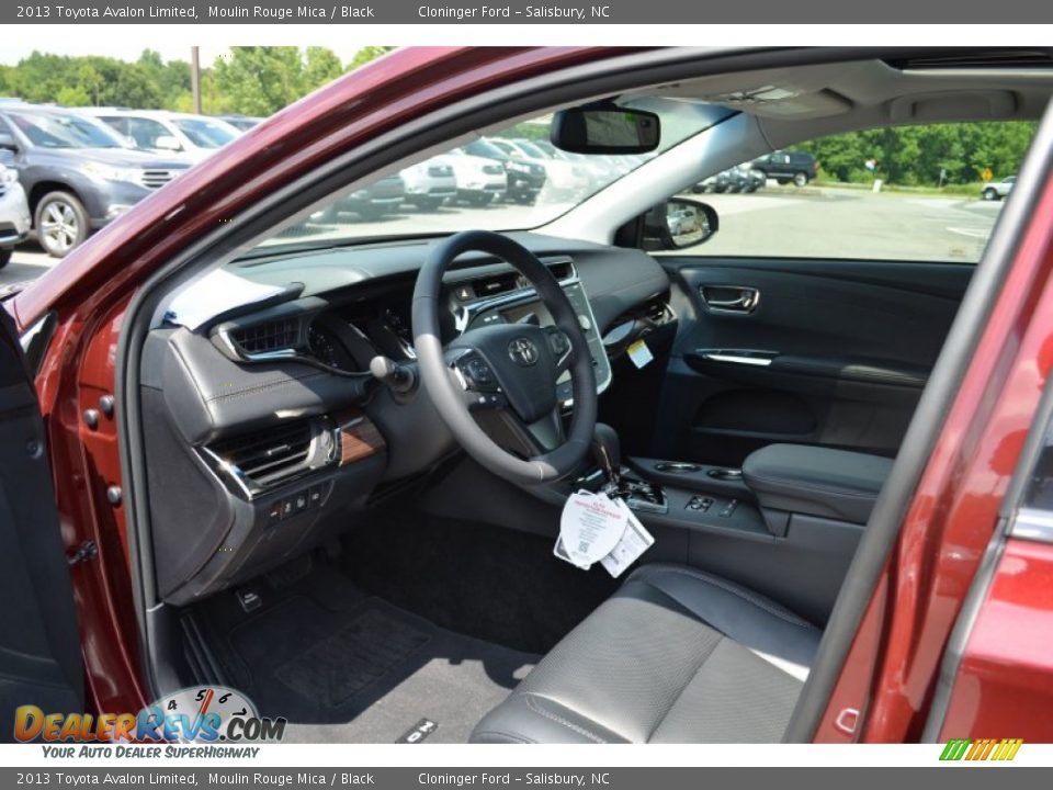 2013 Toyota Avalon Limited Moulin Rouge Mica / Black Photo #9