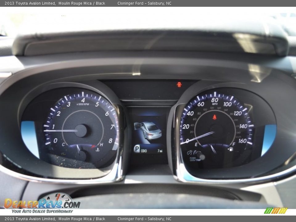 2013 Toyota Avalon Limited Moulin Rouge Mica / Black Photo #12