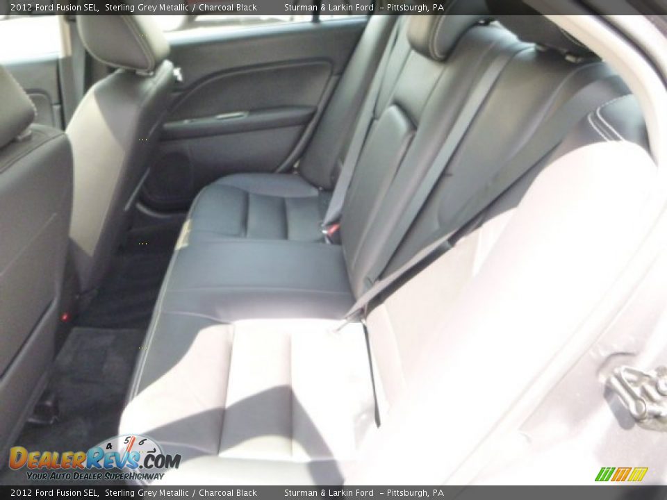 2012 Ford Fusion SEL Sterling Grey Metallic / Charcoal Black Photo #9