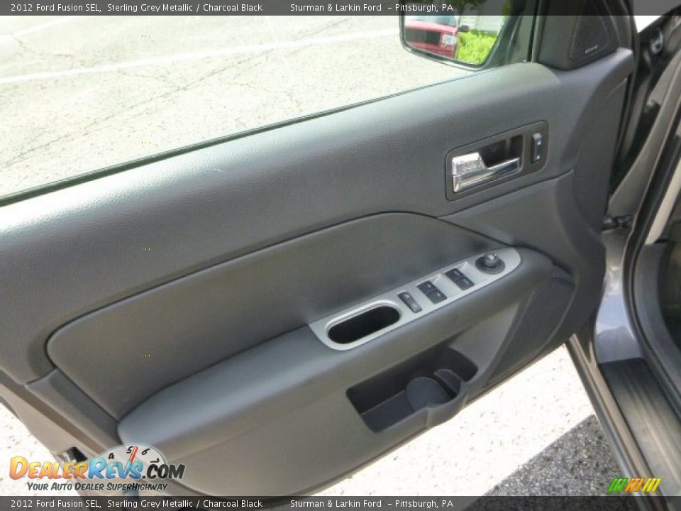 2012 Ford Fusion SEL Sterling Grey Metallic / Charcoal Black Photo #11