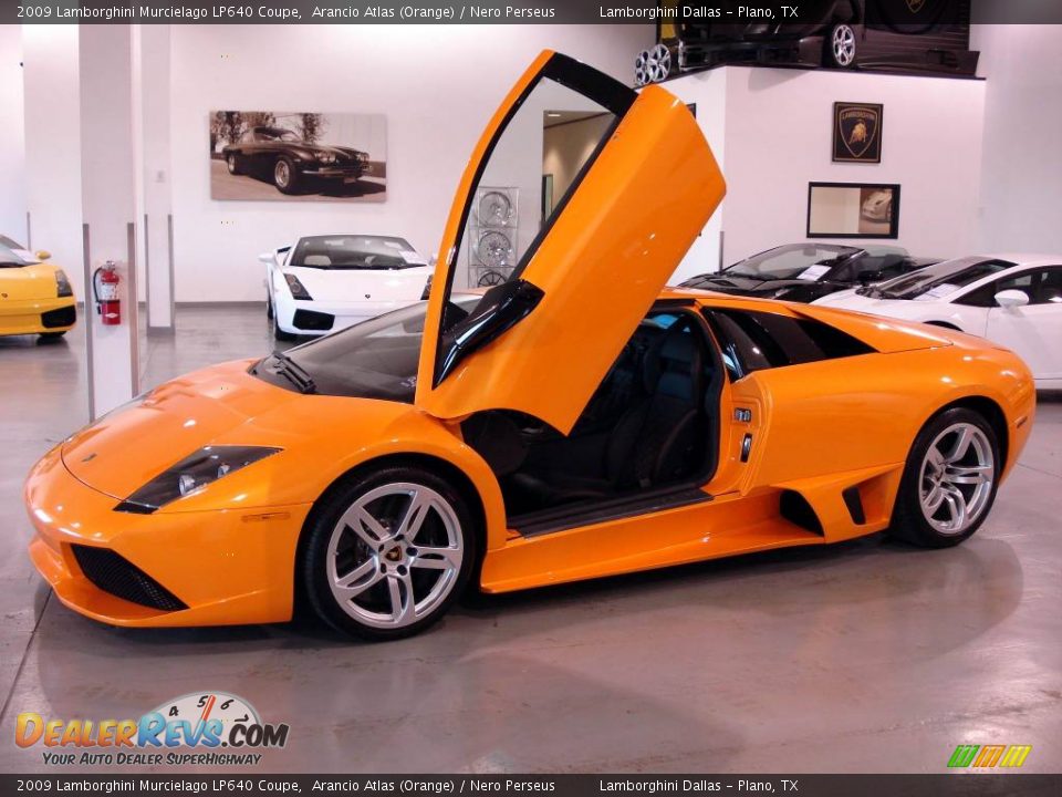 2009 Lamborghini Murcielago LP640 Coupe Arancio Atlas (Orange) / Nero Perseus Photo #1