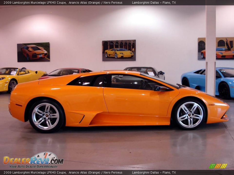 2009 Lamborghini Murcielago LP640 Coupe Arancio Atlas (Orange) / Nero Perseus Photo #2