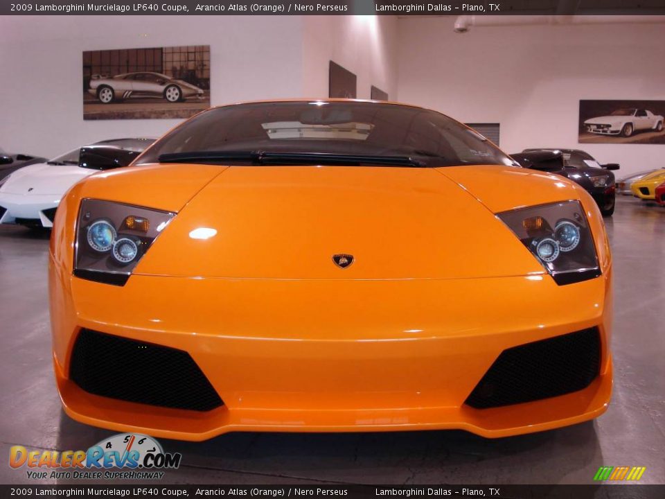 2009 Lamborghini Murcielago LP640 Coupe Arancio Atlas (Orange) / Nero Perseus Photo #4