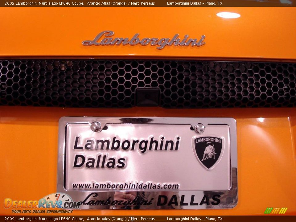 2009 Lamborghini Murcielago LP640 Coupe Arancio Atlas (Orange) / Nero Perseus Photo #17