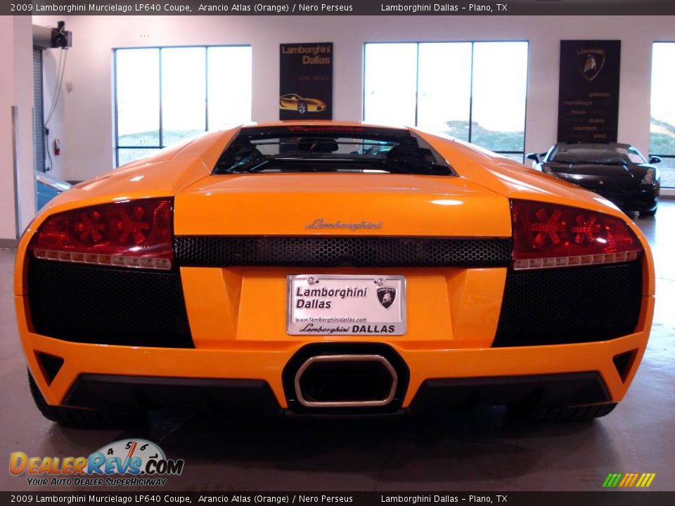 2009 Lamborghini Murcielago LP640 Coupe Arancio Atlas (Orange) / Nero Perseus Photo #18