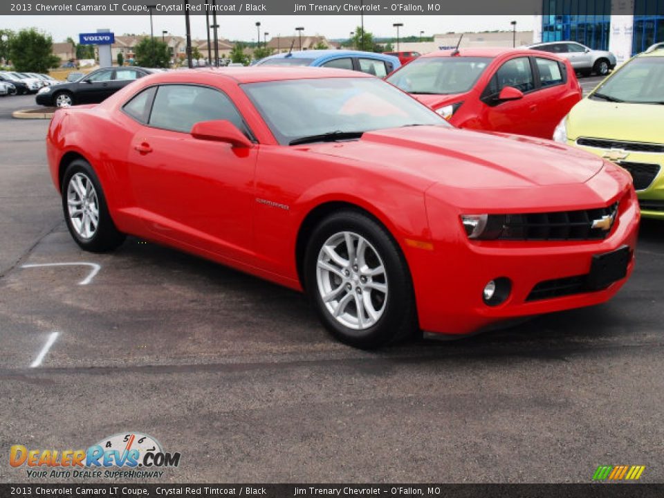 2013 Chevrolet Camaro LT Coupe Crystal Red Tintcoat / Black Photo #2