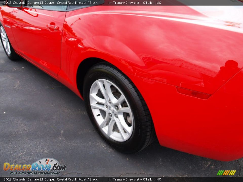 2013 Chevrolet Camaro LT Coupe Crystal Red Tintcoat / Black Photo #4