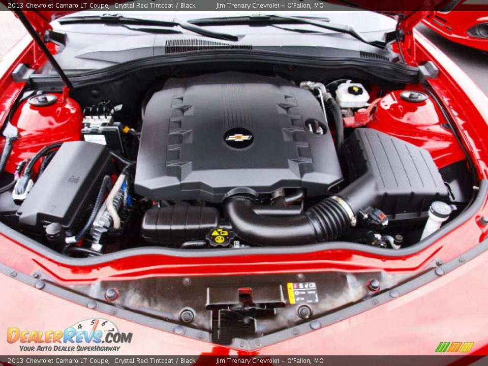2013 Chevrolet Camaro LT Coupe Crystal Red Tintcoat / Black Photo #7