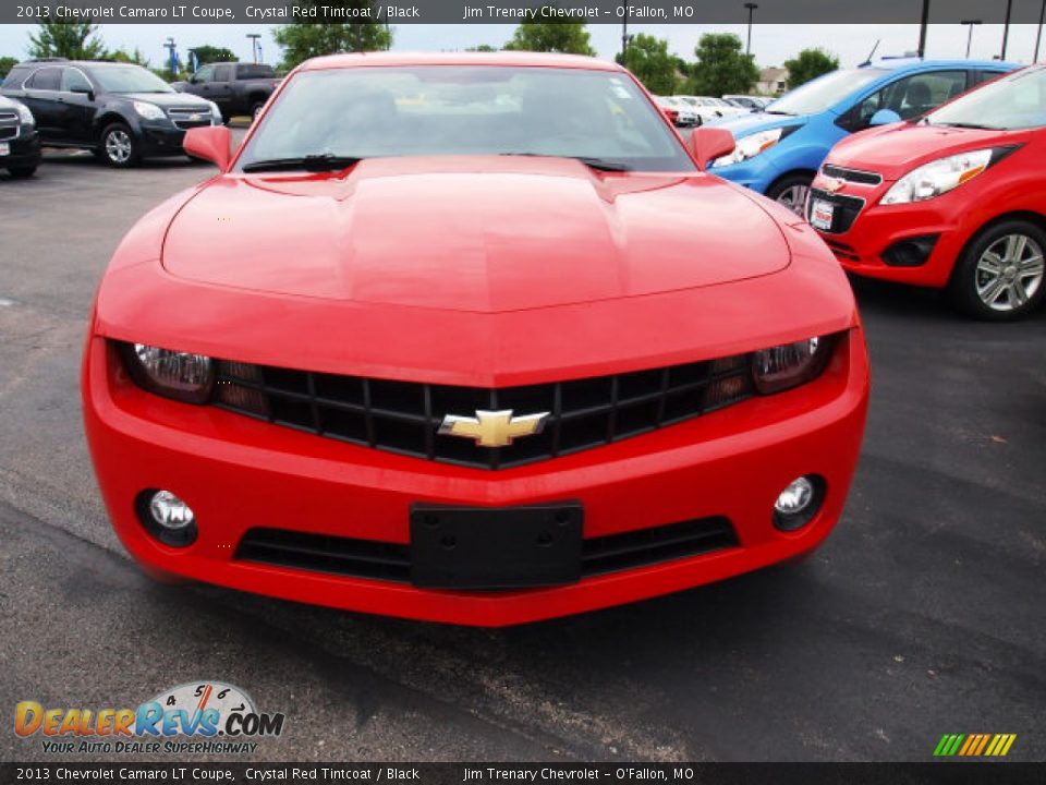 2013 Chevrolet Camaro LT Coupe Crystal Red Tintcoat / Black Photo #8